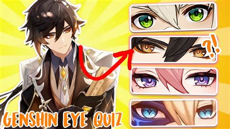 Quiz Creator. . Guess the genshin character by their eyes